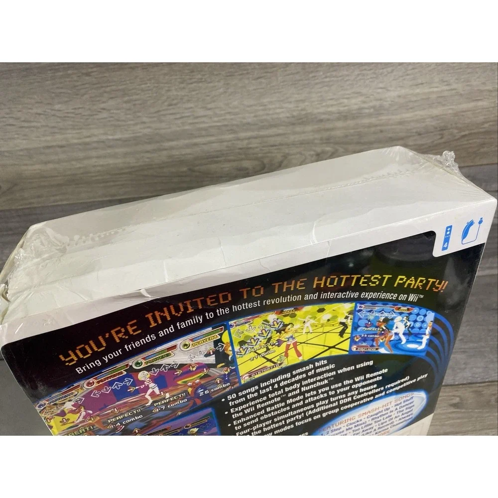 Dance Dance Revolution: Hottest Party Game‎ & Controller Inside  NEW SEALED